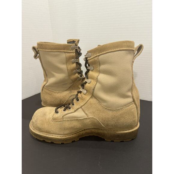 Bates Tan Work Dessert Combat Boots Military Tactical Size 8 E33500B - Picture 6 of 8